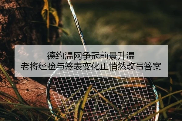 德约温网争冠前景升温 老将经验与签表变化正悄然改写答案